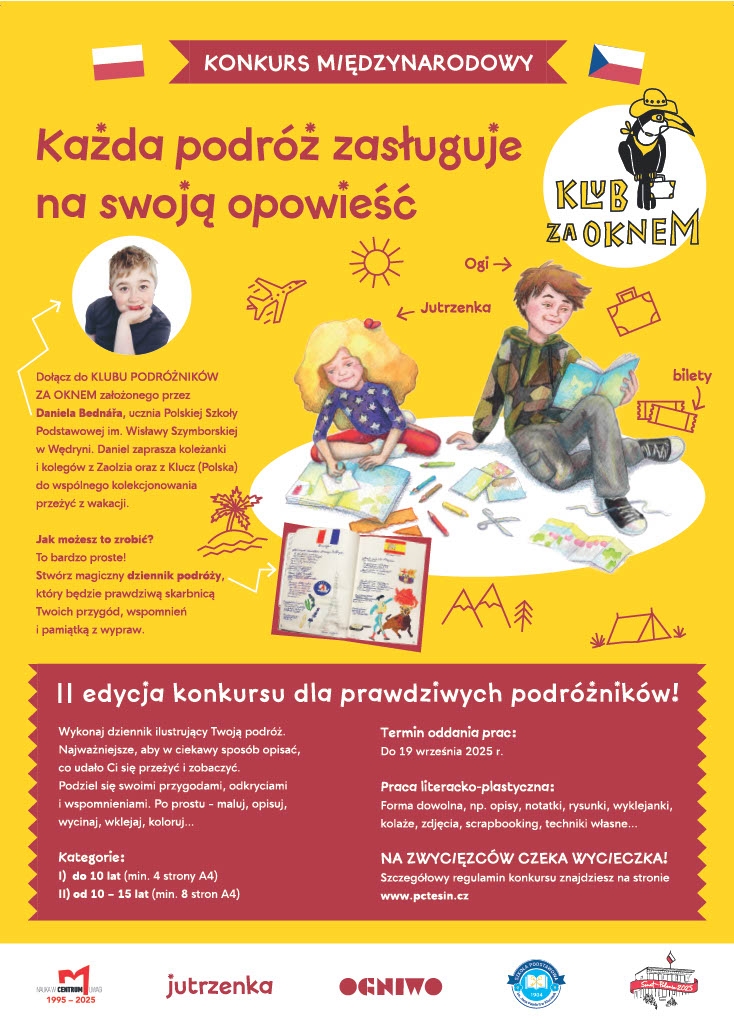 2. edycja konkursu dla prawdziwych podróżników -  Klub podróżnika - Za oknem